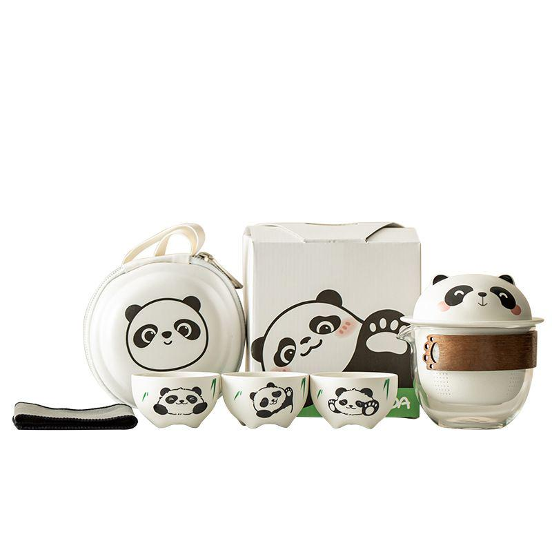 Tea sets Tea Set - White porcelain - INFINITE TOMATO