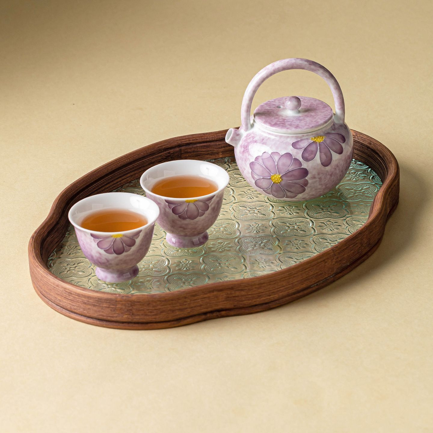 Tea sets Tea Set - White porcelain - INFINITE TOMATO
