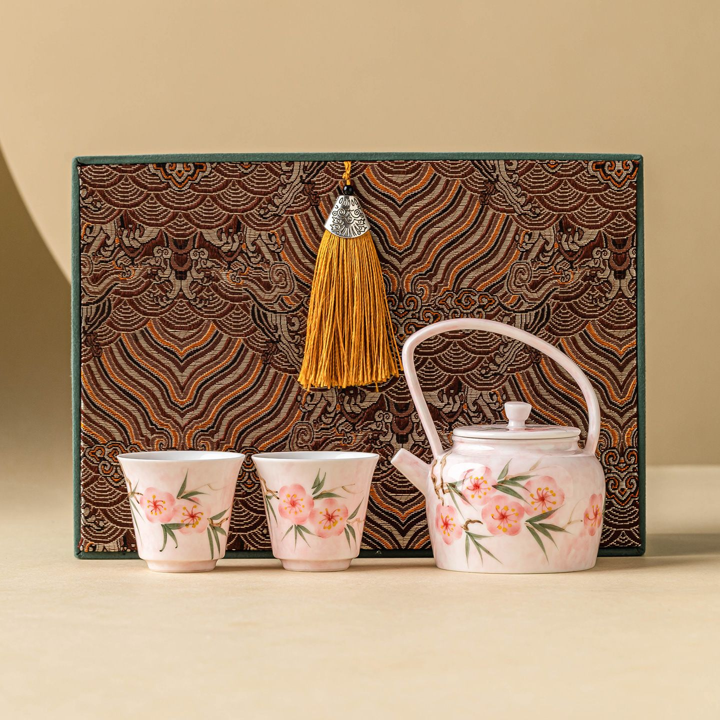 Tea sets Tea Set - White porcelain - INFINITE TOMATO