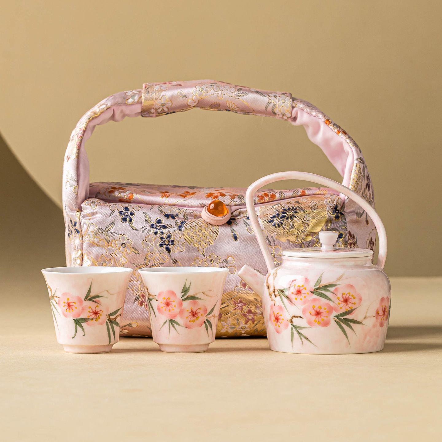 Tea sets Tea Set - White porcelain - INFINITE TOMATO