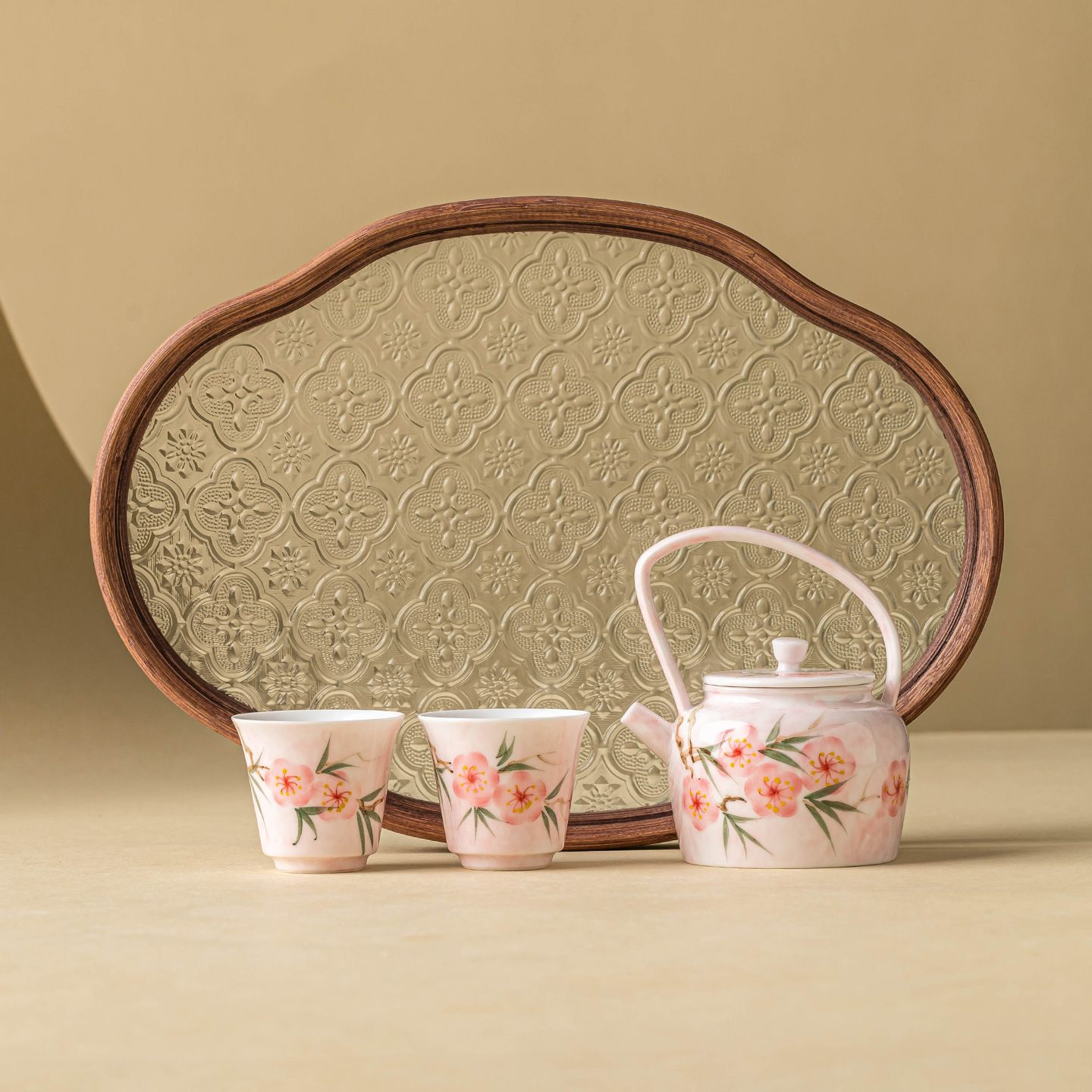 Tea sets Tea Set - White porcelain - INFINITE TOMATO