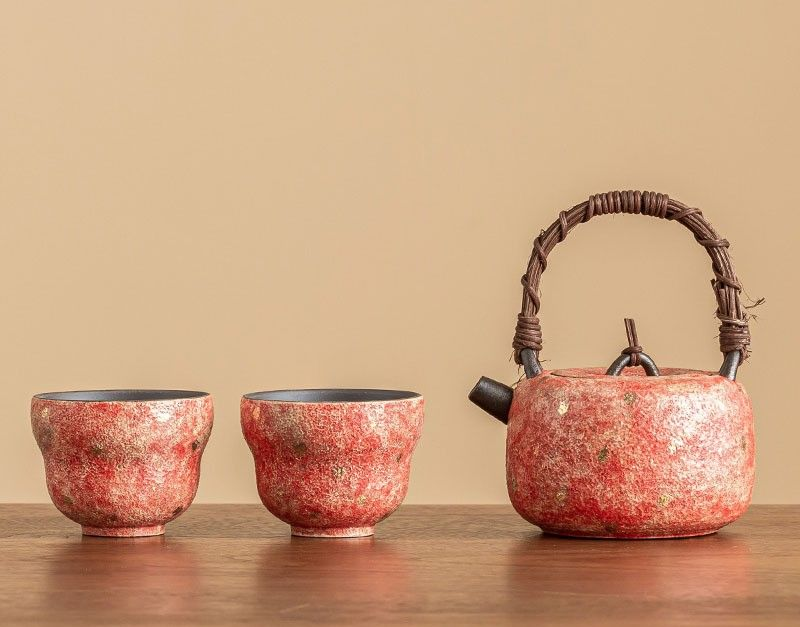 Tea sets Tea Set - White porcelain - INFINITE TOMATO