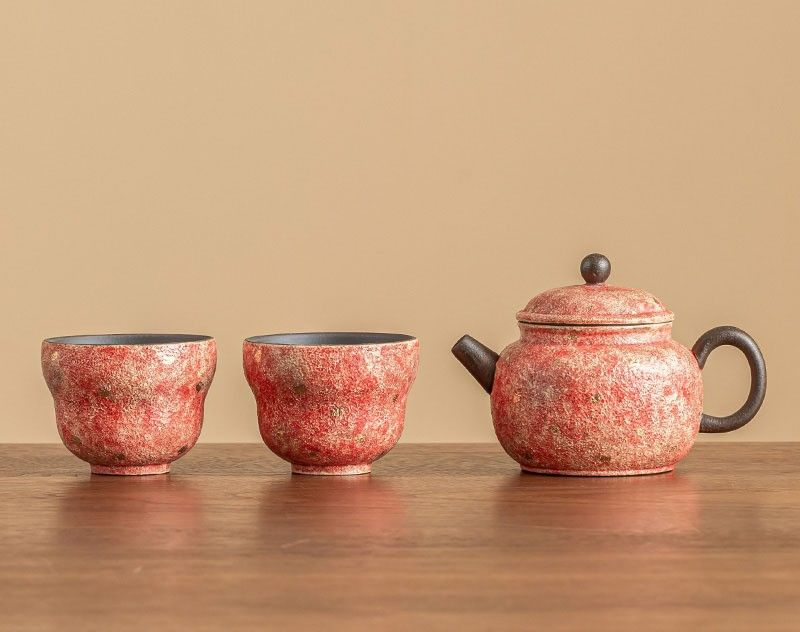 Tea sets Tea Set - White porcelain - INFINITE TOMATO
