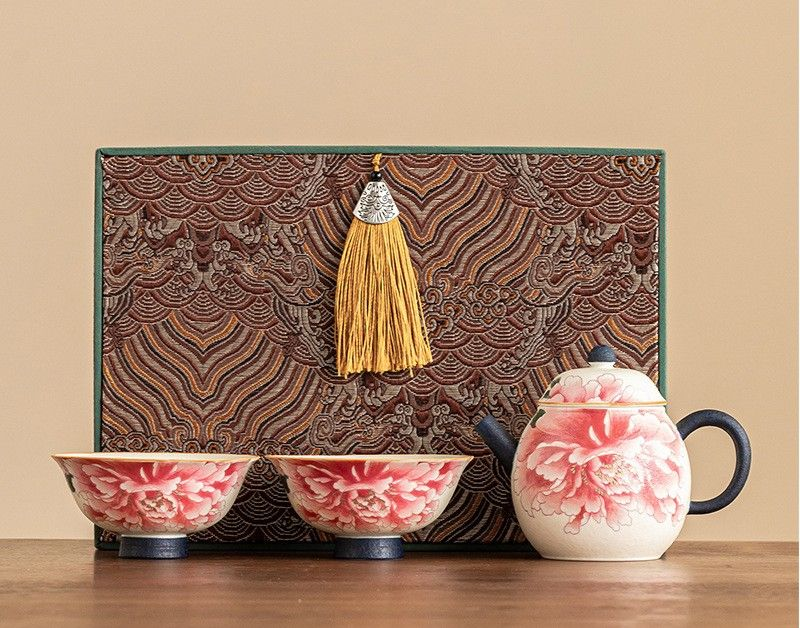 Tea sets Tea Set - White porcelain - INFINITE TOMATO