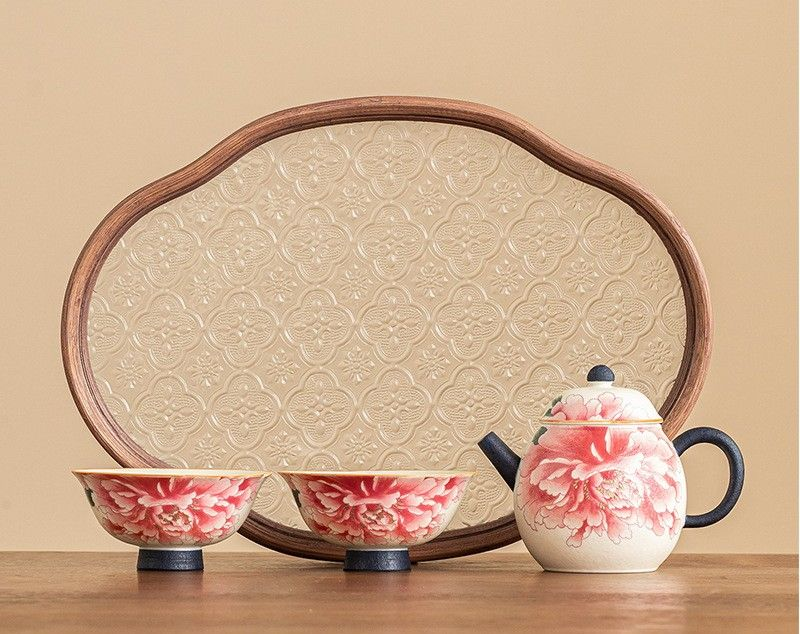 Tea sets Tea Set - White porcelain - INFINITE TOMATO
