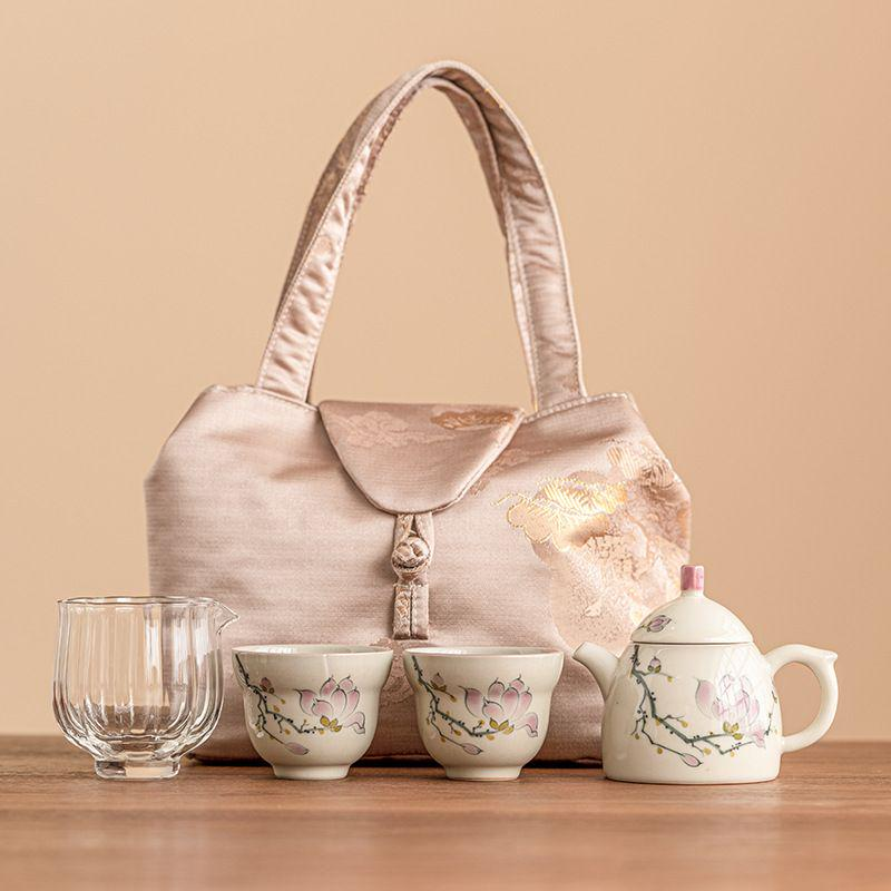 Tea sets Tea Set - White porcelain - INFINITE TOMATO