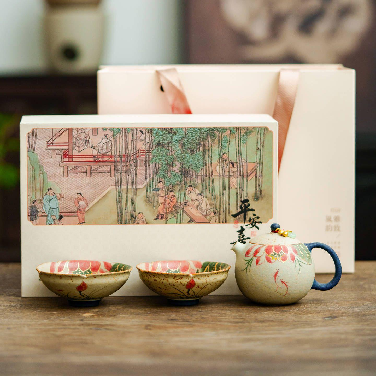 Tea sets Tea Set - White porcelain - INFINITE TOMATO