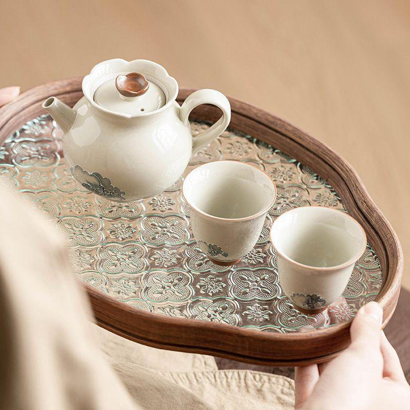 Tea sets Tea Set - White porcelain - INFINITE TOMATO