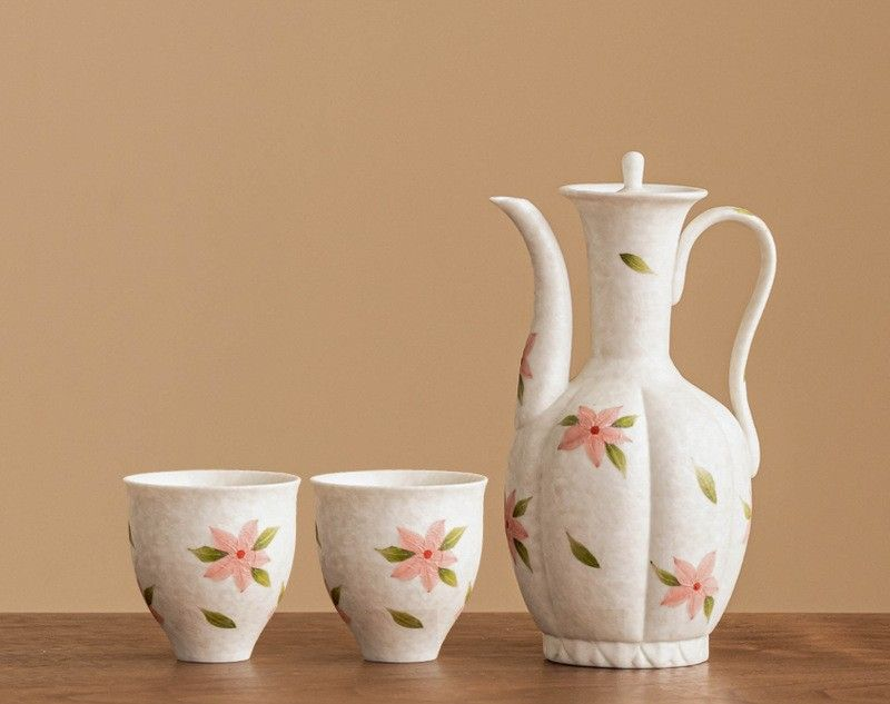 Tea sets Tea Set - White porcelain - INFINITE TOMATO