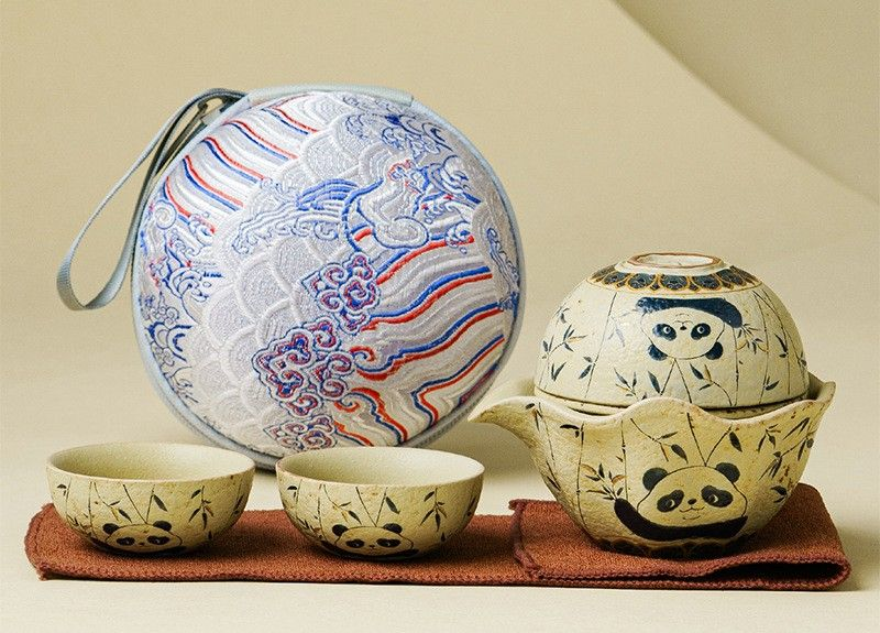Tea sets Tea Set - White porcelain - INFINITE TOMATO
