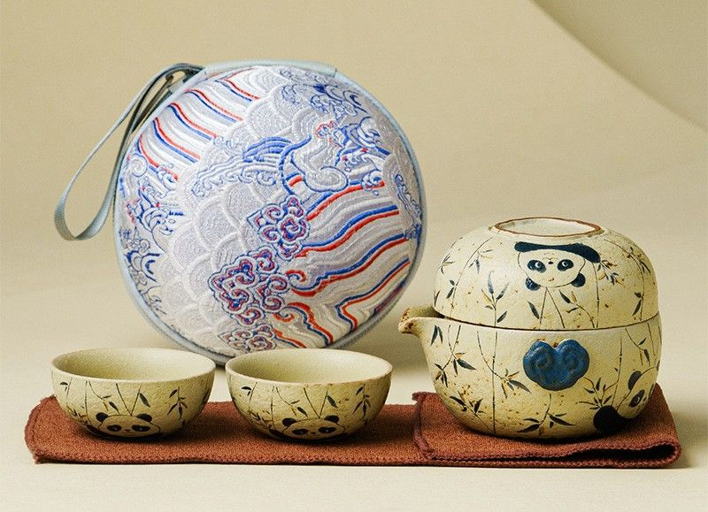 Tea sets Tea Set - White porcelain - INFINITE TOMATO