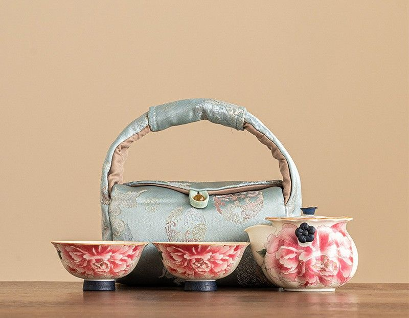 Tea sets Tea Set - White porcelain - INFINITE TOMATO