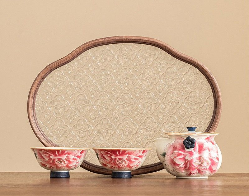 Tea sets Tea Set - White porcelain - INFINITE TOMATO