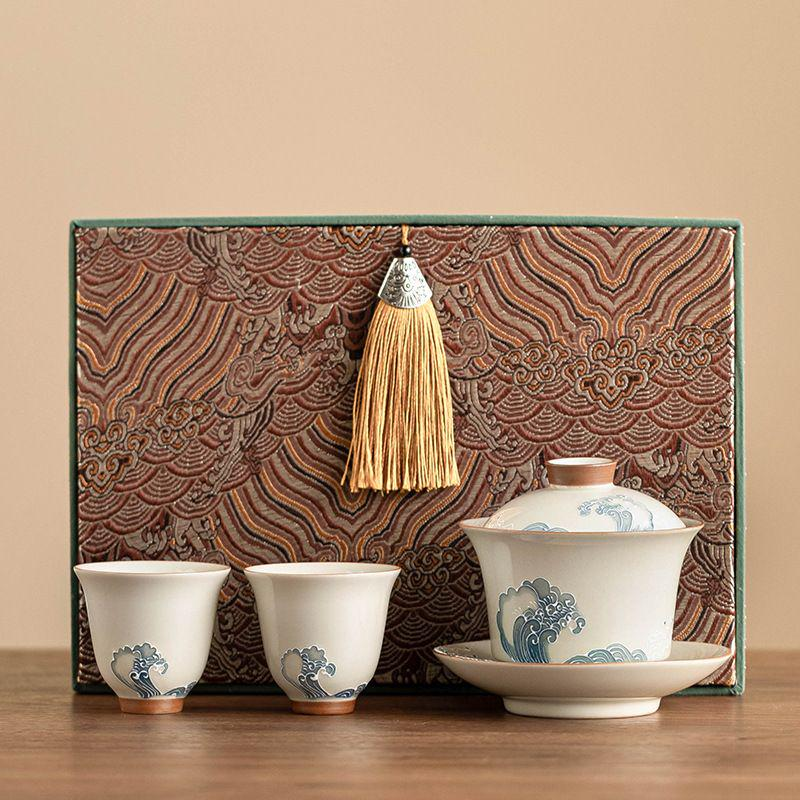 Tea sets Tea Set - White porcelain - INFINITE TOMATO