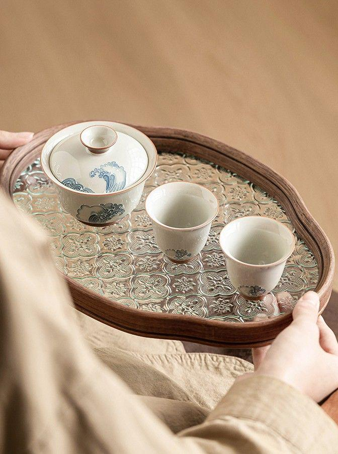 Tea sets Tea Set - White porcelain - INFINITE TOMATO